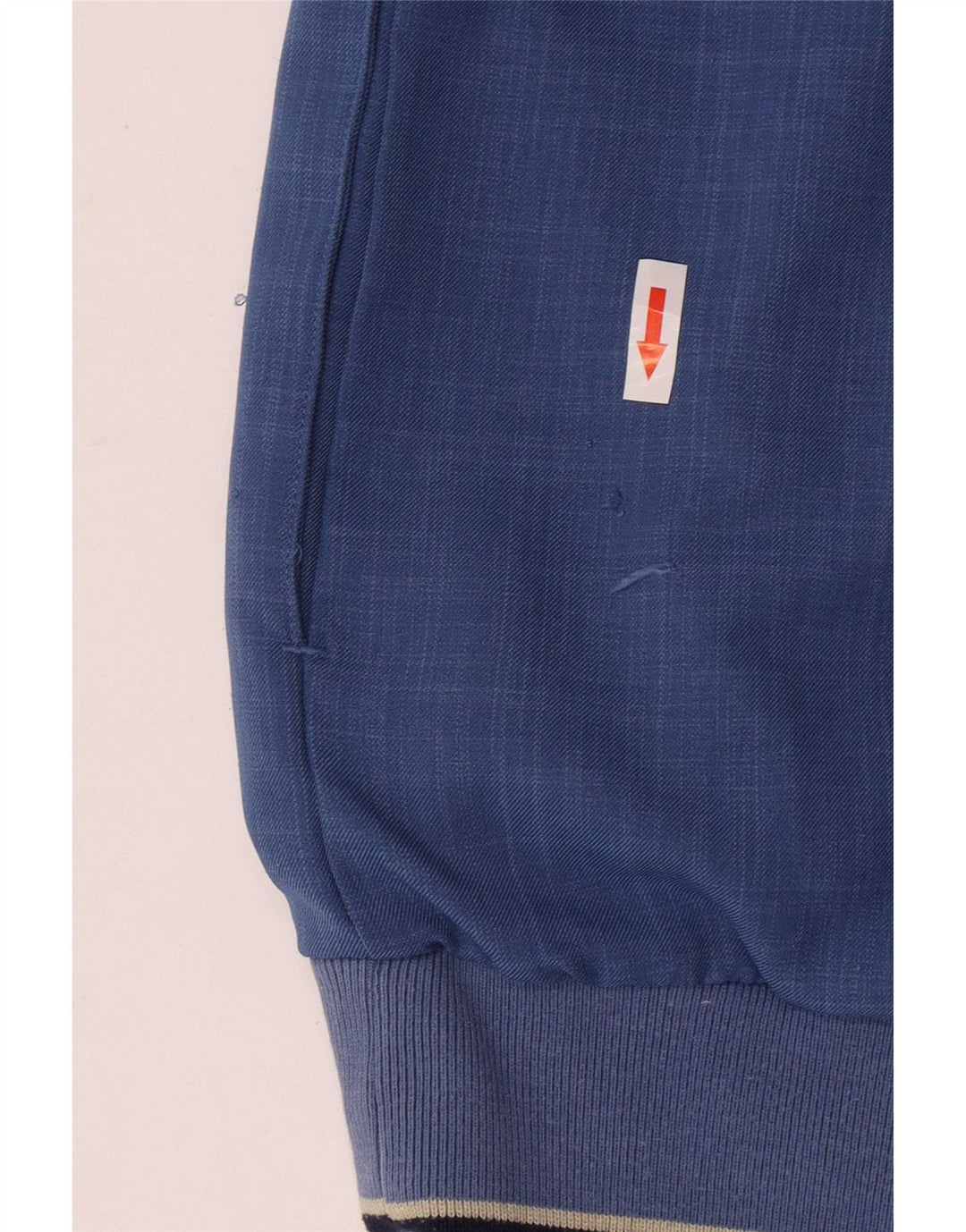 Top de trening Lyle & Scott pentru bărbați, cu mânecă scurtă, cu fermoar, cu gât, albastru mediu