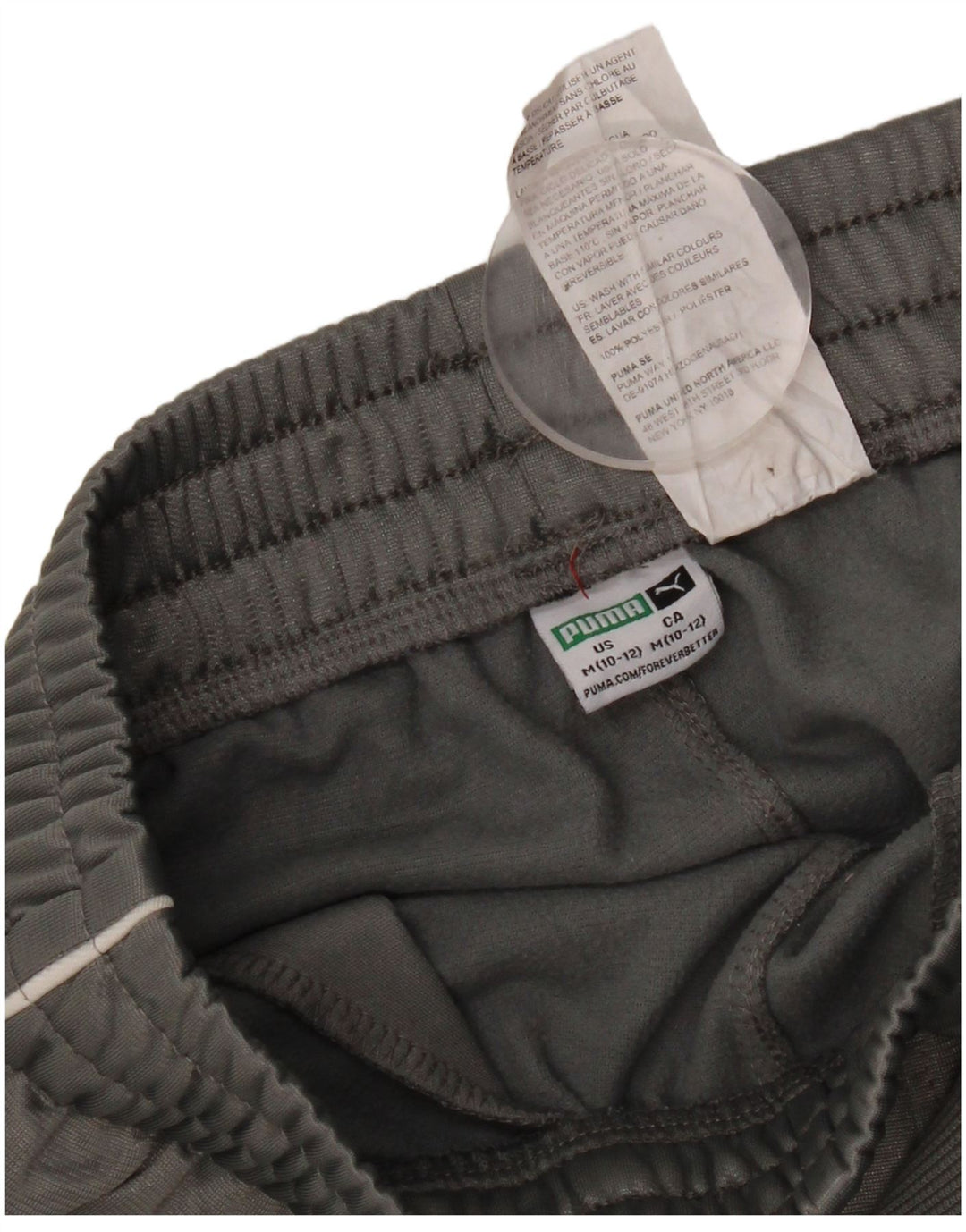 Pantaloni de trening cu grafica Puma pentru baieti Pantaloni de jogging 10-11 ani poliester gri