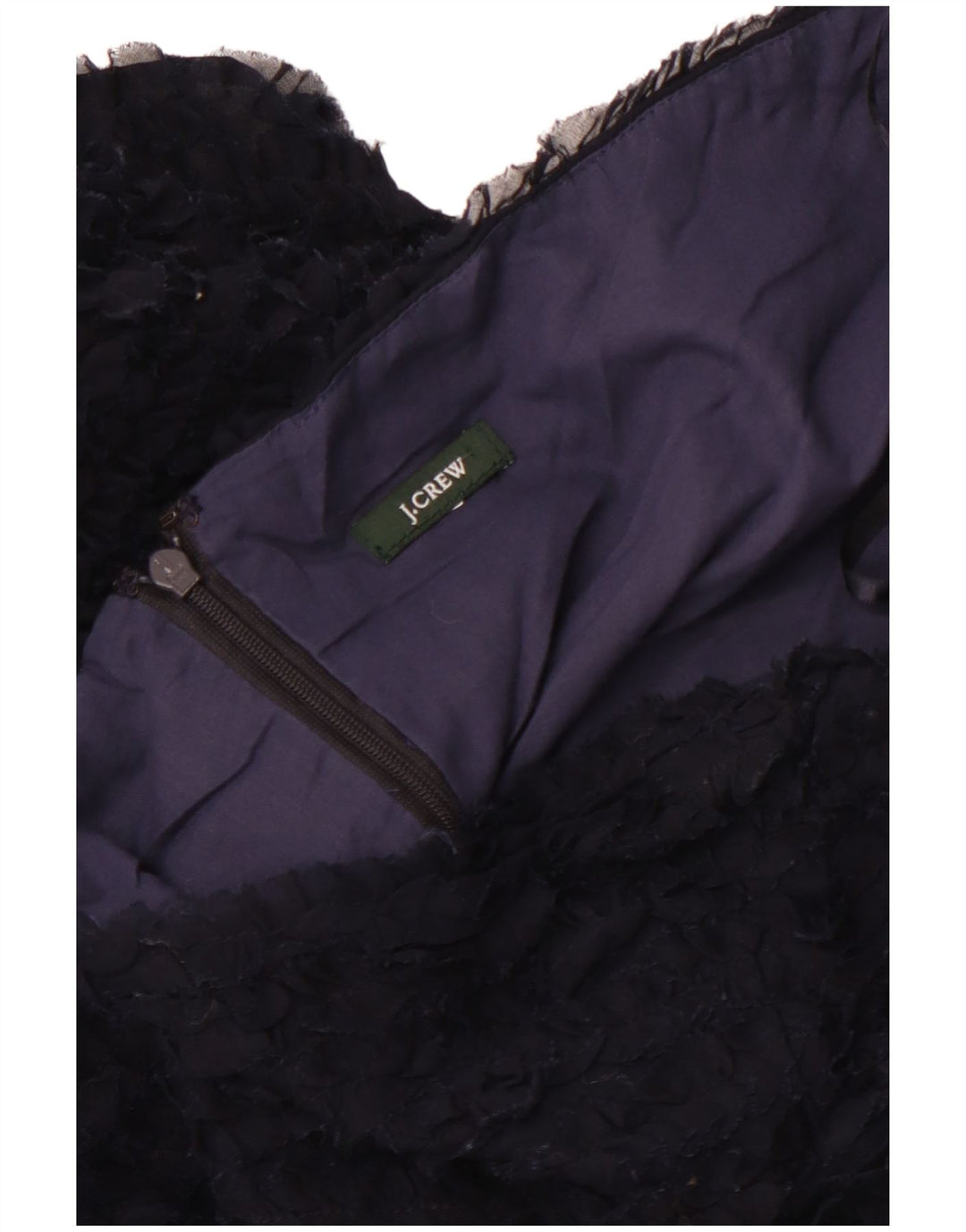Rochie fără bretele pentru femei J. CREW UK 12 Medium Bleumarin