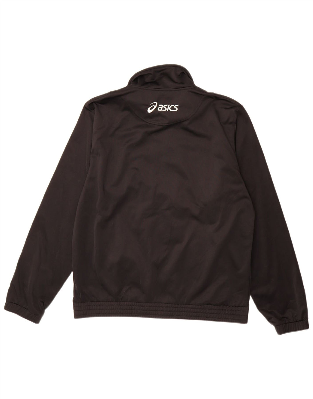 Jachetă de trening Asics pentru bărbați, mare, negru, poliester bloc de culoare