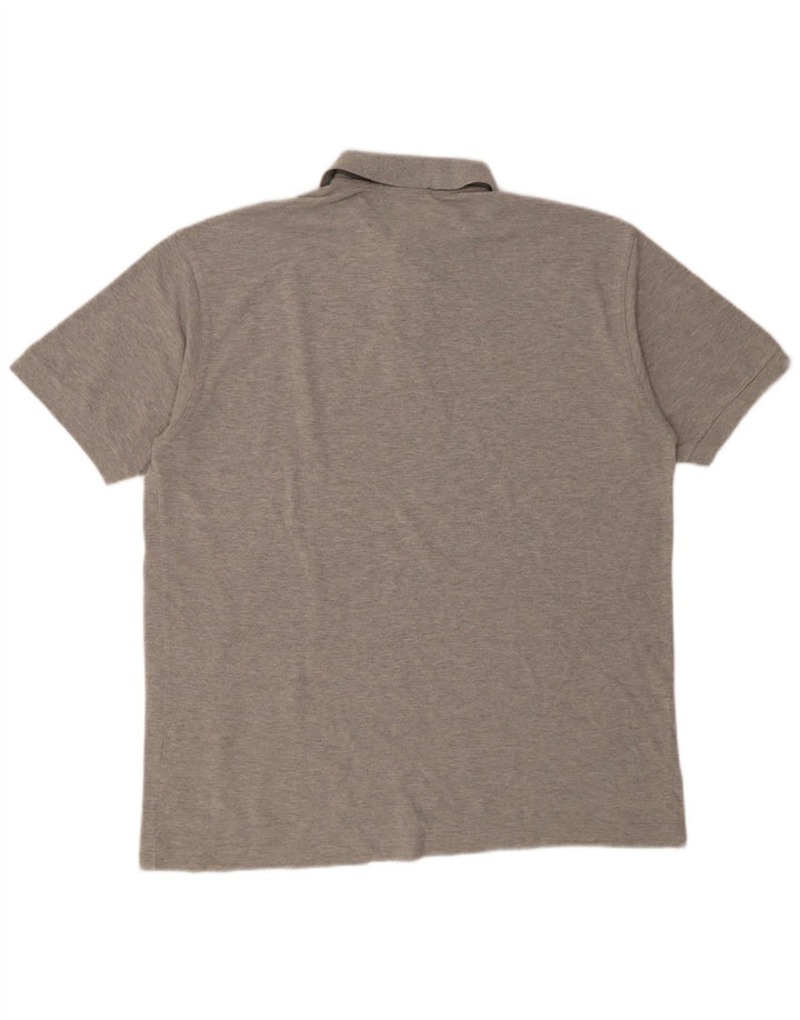 Tricou polo pentru bărbați Think Pink XL bumbac gri