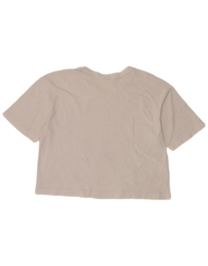 Tricou grafic supradimensionat Vans pentru femei Top UK 10 Small White