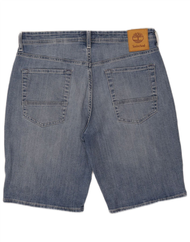 Pantaloni scurți din denim pentru bărbați Timberland W32 Medium Blue