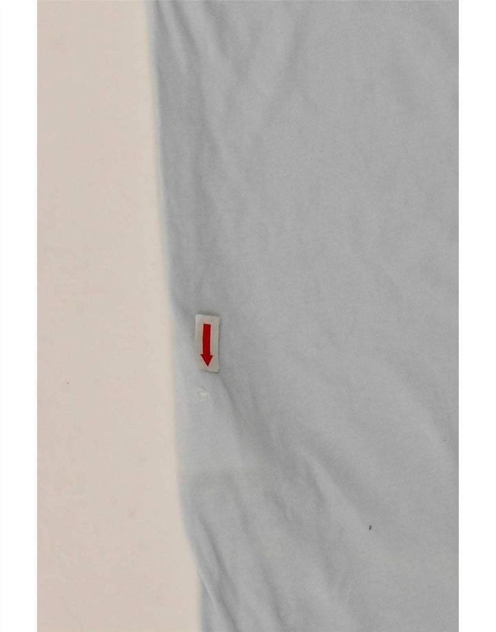 Tricou grafic personalizat Vans pentru bărbați Top mic, albastru, bumbac