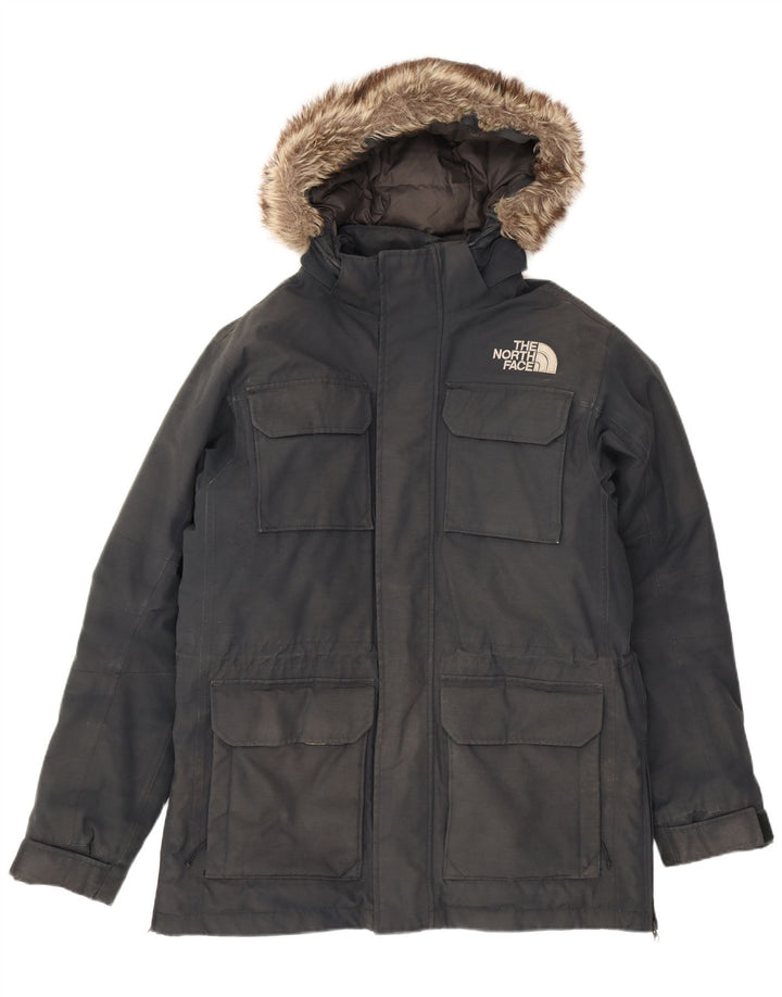 Jachetă Parka cu glugă The North Face pentru bărbați UK 38 Medium Bleumarin Poliester