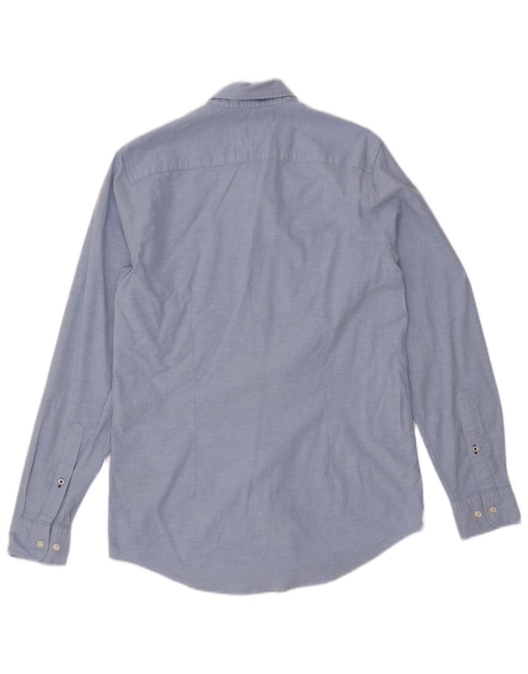Cămașă pentru bărbați TOMMY HILFIGER Slim Fit Bumbac albastru mediu