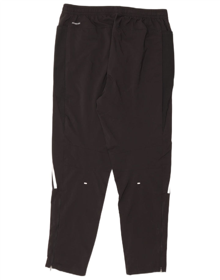 Pantaloni de trening Adidas Aeroready Regular Fit pentru bărbați, mari, negru, poliester