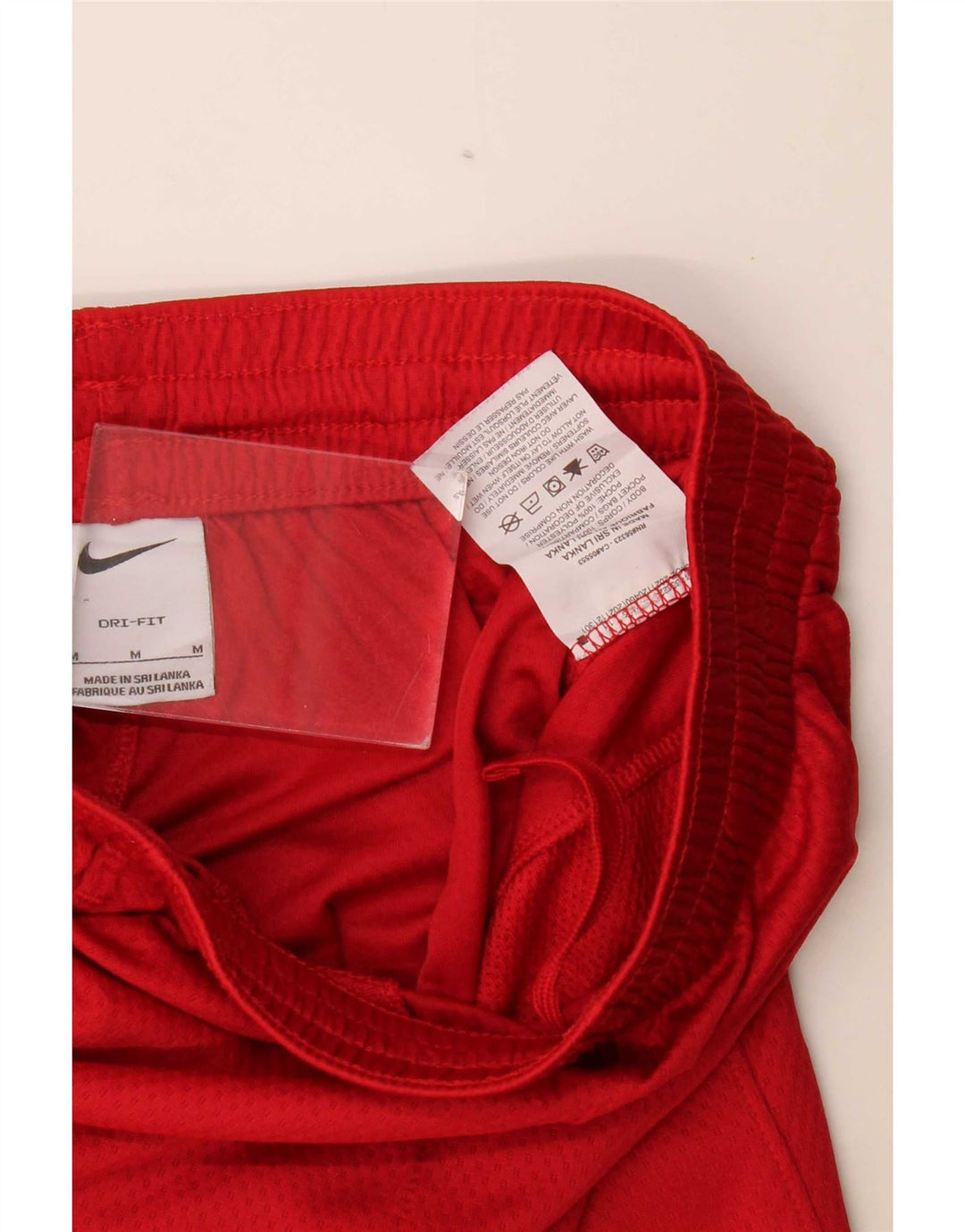 Pantaloni scurți sport Nike Dri Fit pentru băieți 10-11 ani, roșu mediu, poliester color bloc