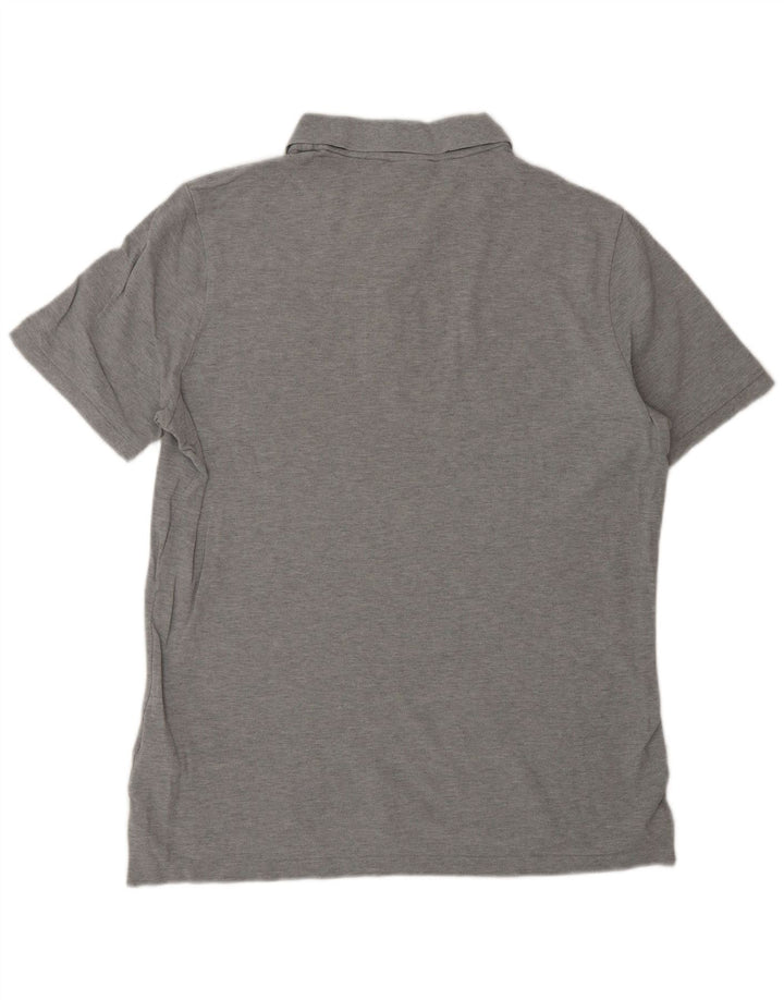 Tricou polo Nike pentru bărbați, mare, gri bumbac cu pete
