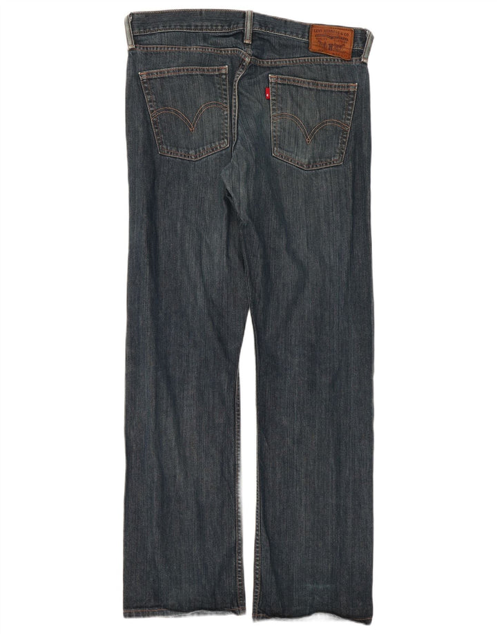 Blugi drepti pentru bărbați Levi's 514 W34 L32 bumbac bleumarin