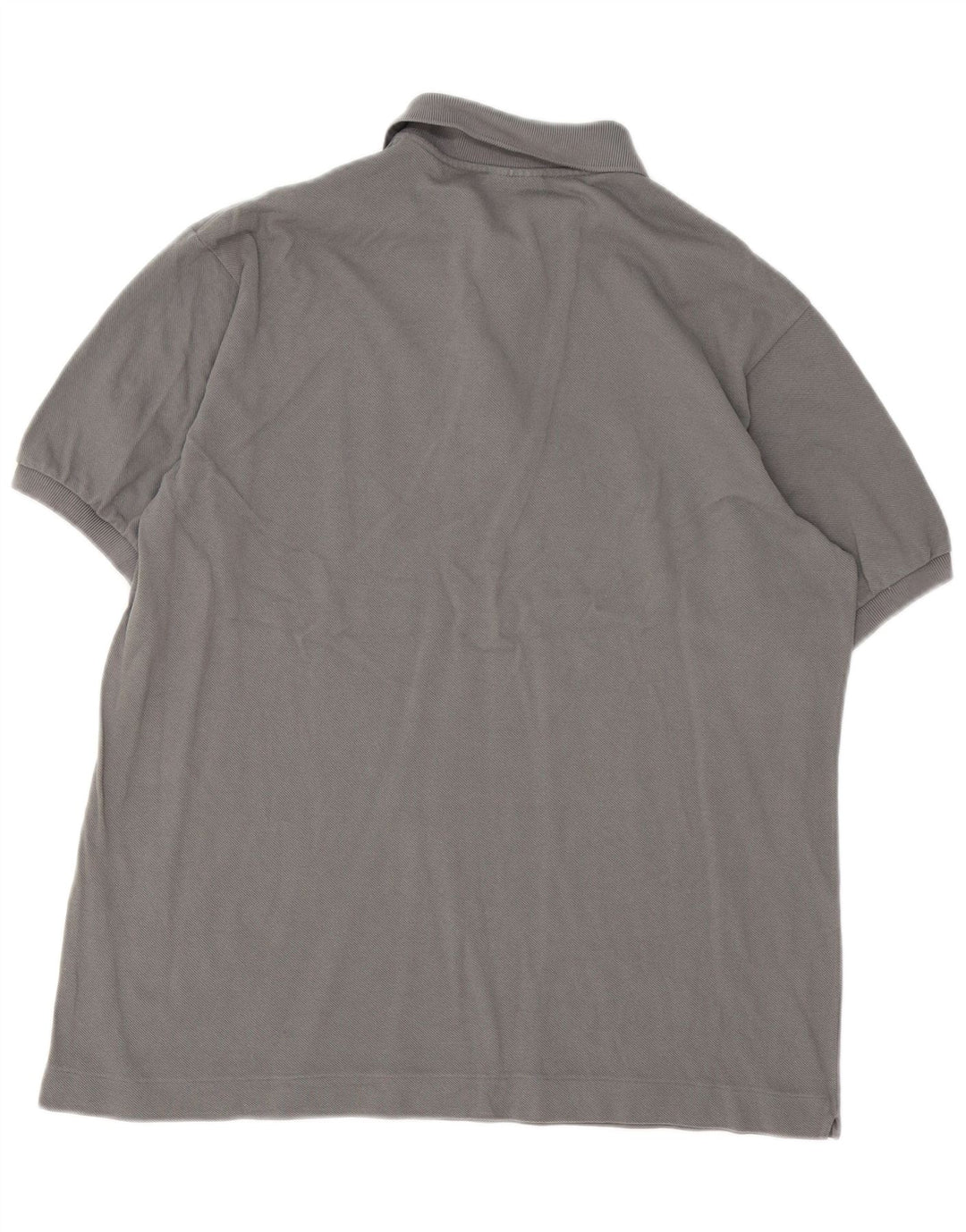 Tricou polo Lacoste pentru bărbați mărimea 5 mare bumbac gri