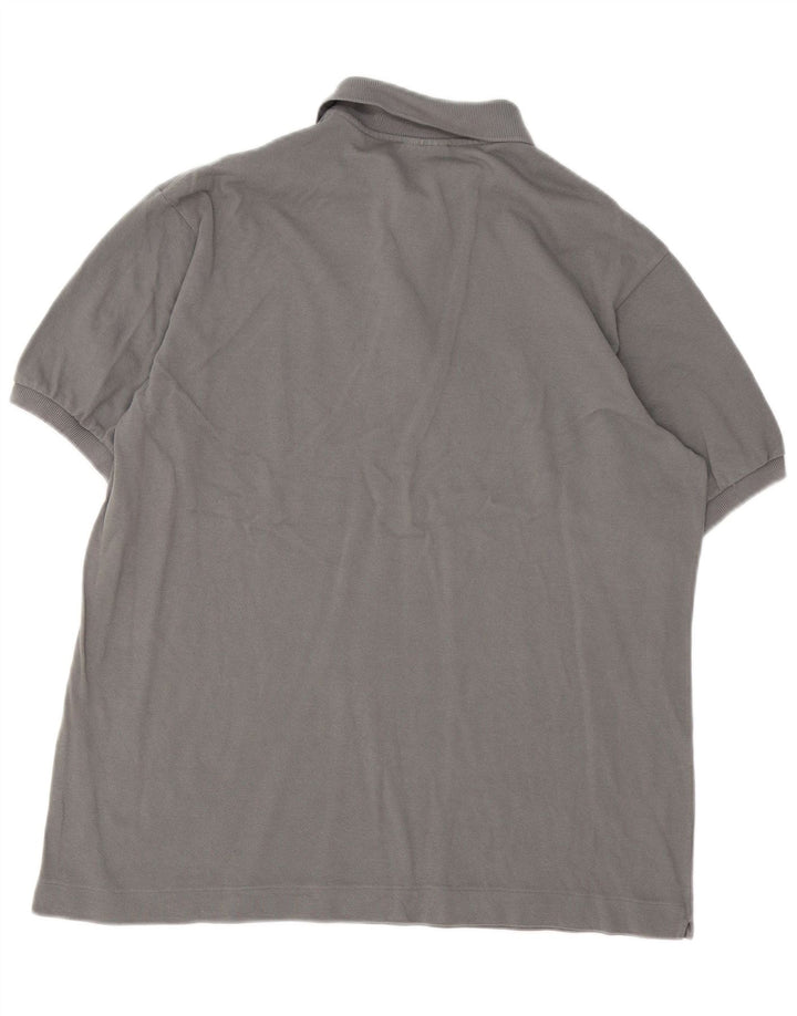 Tricou polo Lacoste pentru bărbați mărimea 5 mare bumbac gri