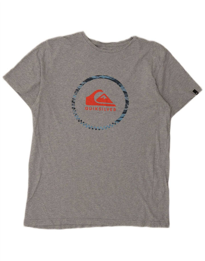 Tricou grafic Quiksilver pentru bărbați Top mare gri