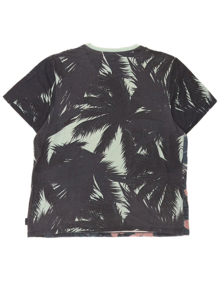 Ted Baker Tricou grafic hawaian pentru bărbați Top mare din bumbac multicolor