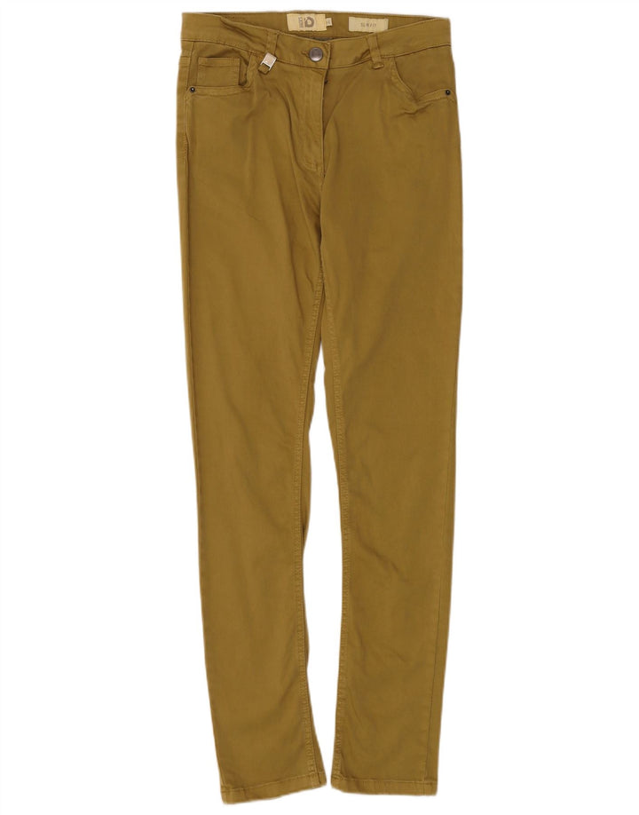 DACK'S Pantaloni slim casual pentru femei IT 44 Medium L30 L30 Kaki Bumbac