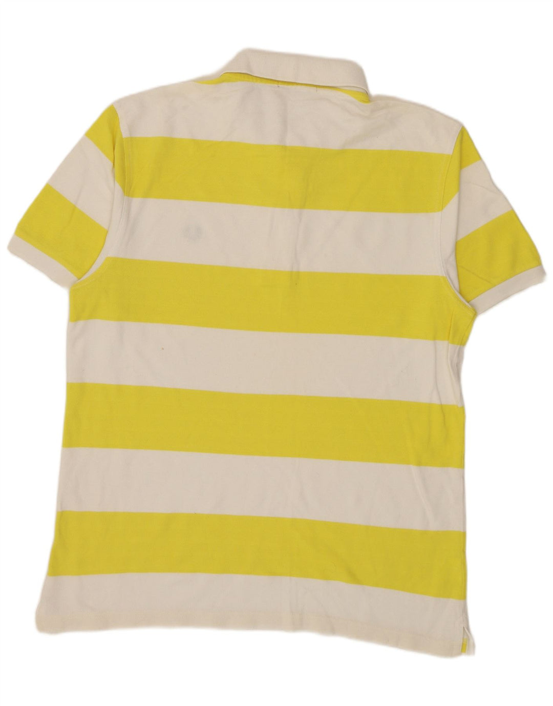 Cămașă polo Fred Perry pentru bărbați, bumbac cu dungi galbene mari