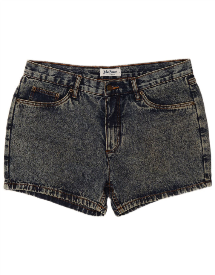 JOHN BANER Pantaloni scurți din denim pentru femei W34, mare, albastru, bumbac