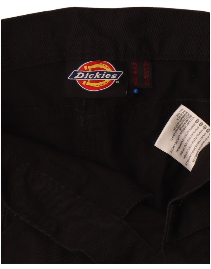 Pantaloni cargo drepti pentru femei Dickies UK 14 Large W32 L30 Poliester negru