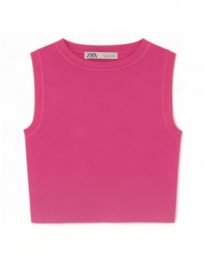 Vestă pentru femei Zara UK 10 Small Pink