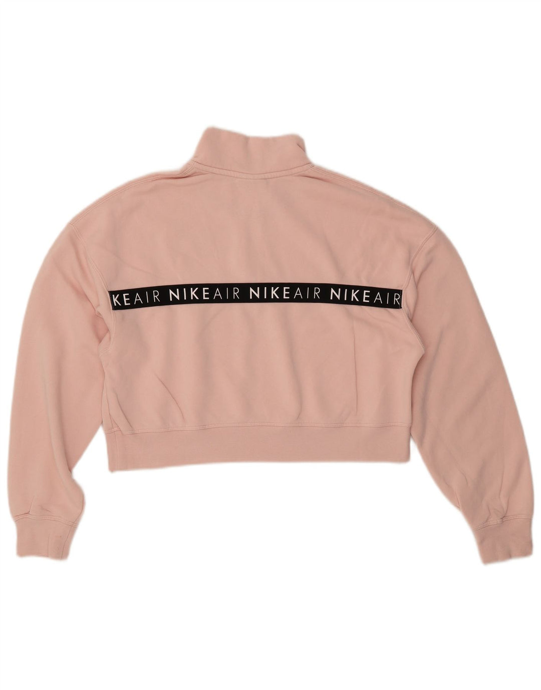 Pulover pentru damă NIKE Crop Graphic Pulover UK 16, mare, roz Colorblock