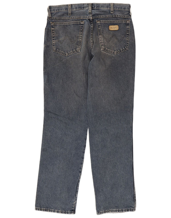 Blugi drepte pentru bărbați Wrangler Texas W32 L31 Bumbac albastru