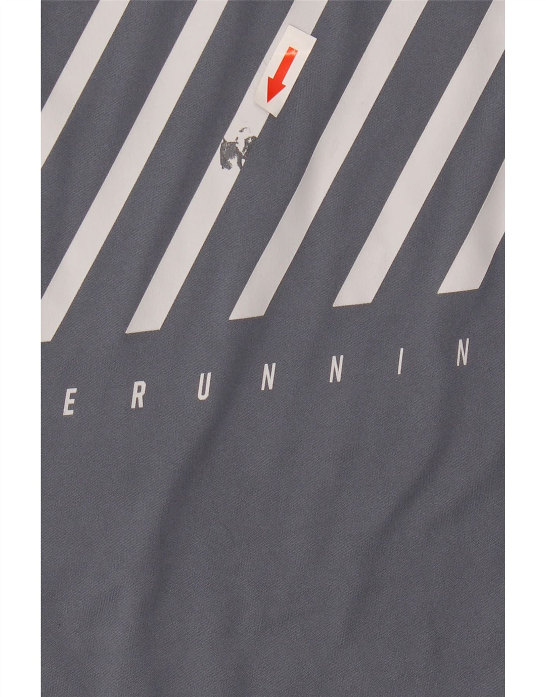Tricou grafic Nike Dri Fit pentru bărbați Top XL poliester cu dungi gri