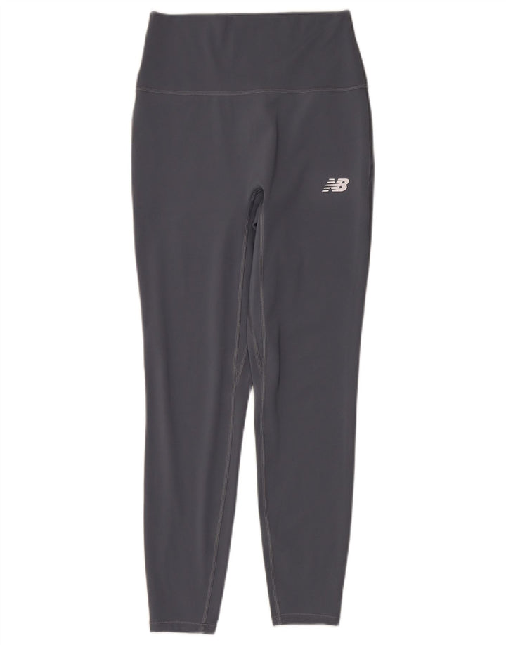 Leggings pentru femei New Balance UK 14 Medium Gri Poliester