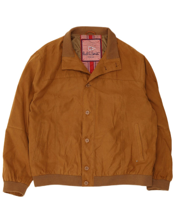 Bomber vintage pentru bărbați IT 54 2XL poliester bej