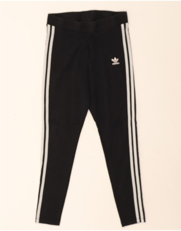 Leggings pentru femei Adidas UK 8 Small Black Bumbac