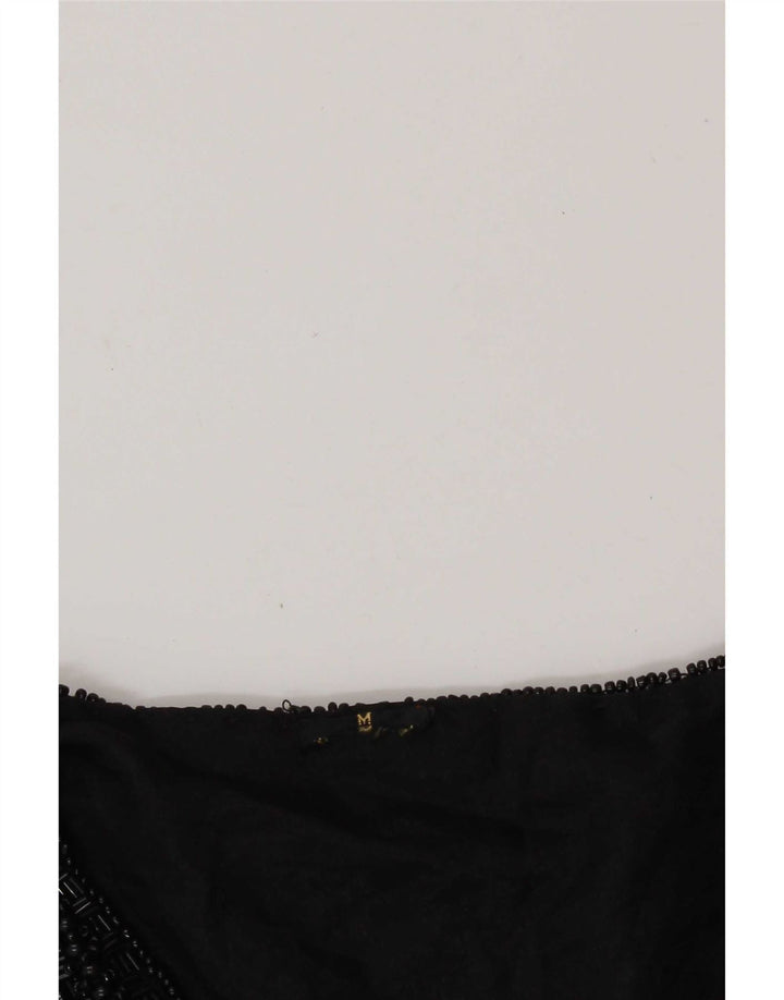 Vestă vintage pentru femei UK 14 Medium Black