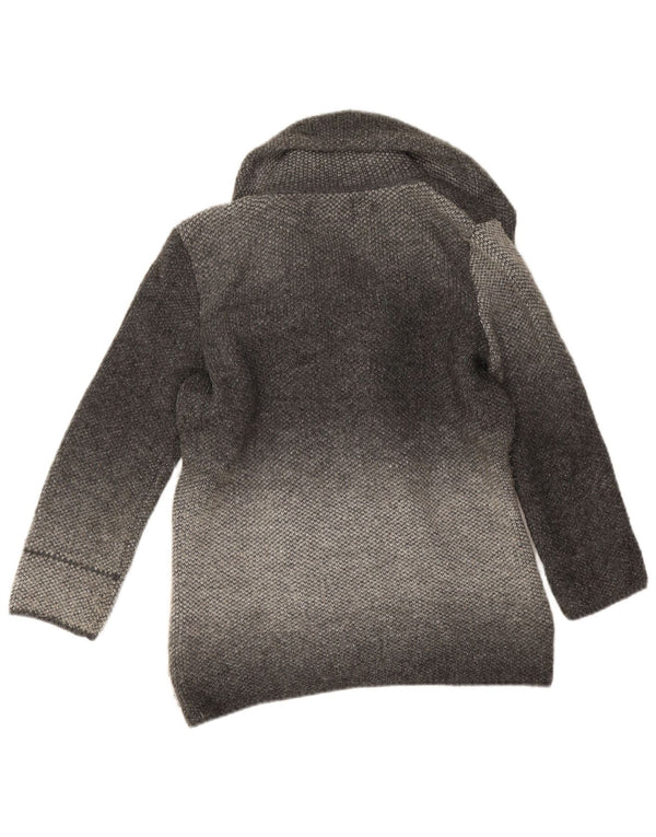 Palton supradimensionat pentru femei Marks & Spencer UK 10 mic, gri acrilic