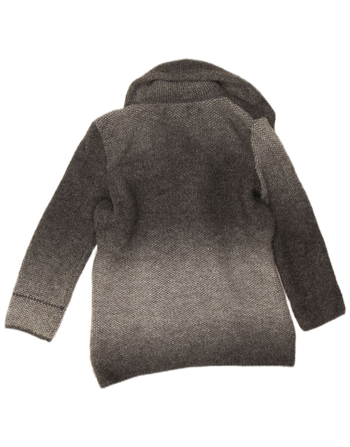 Palton supradimensionat pentru femei Marks & Spencer UK 10 mic, gri acrilic
