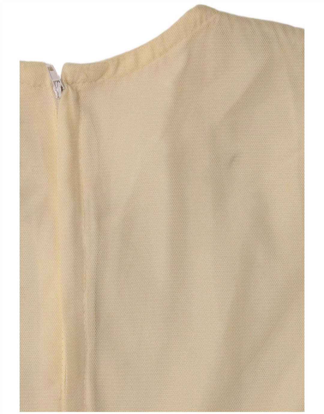 VINTAGE Rochie A-Line cu mânecă lungă pentru femei US 6 Medium Bej Floral