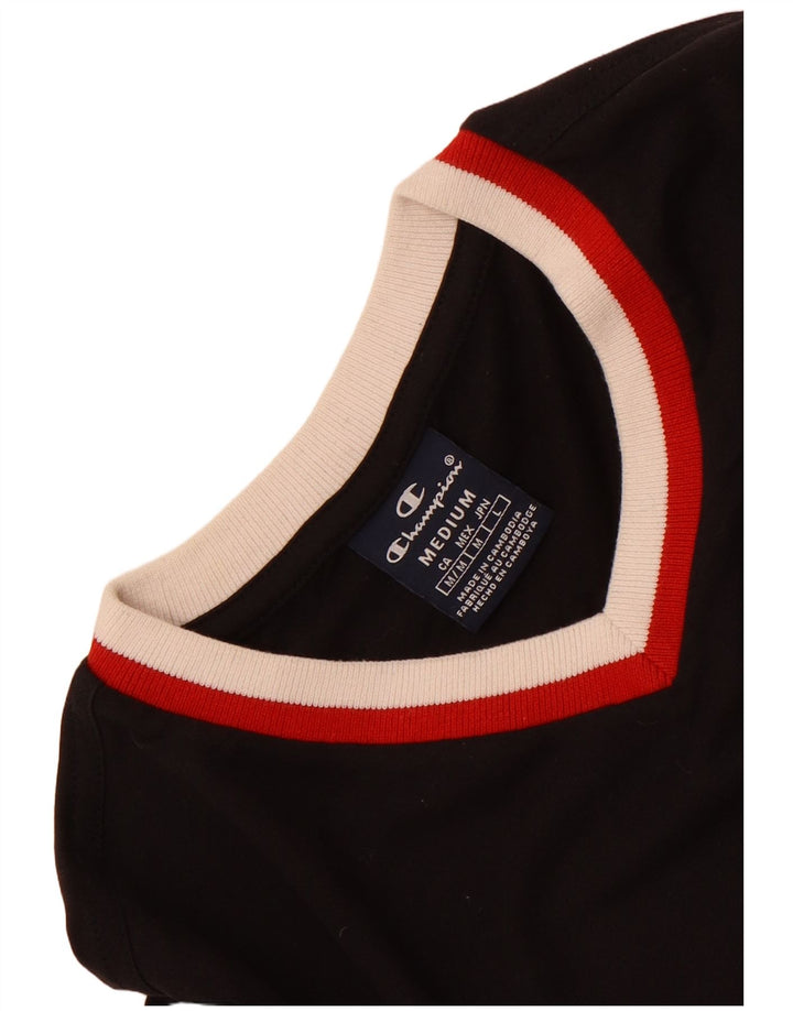 Tricou pentru bărbați Champion Top Mediu Negru