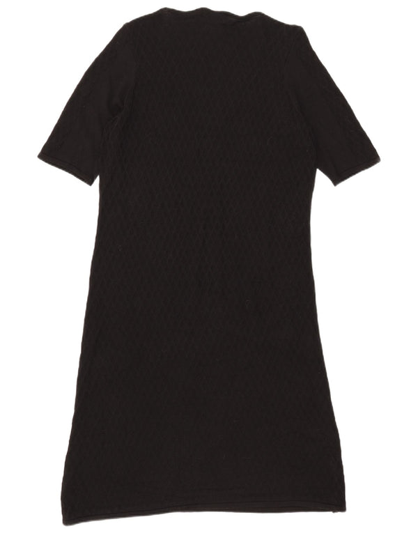 Marks & Spencer Rochie Jumper cu mâneci scurte Per Una pentru femei UK 16 Large Black