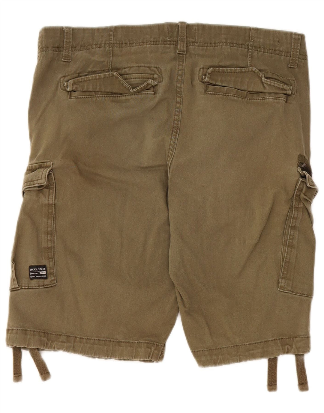 Pantaloni scurti cargo Jack & Jones pentru bărbați, mari W34, bumbac kaki