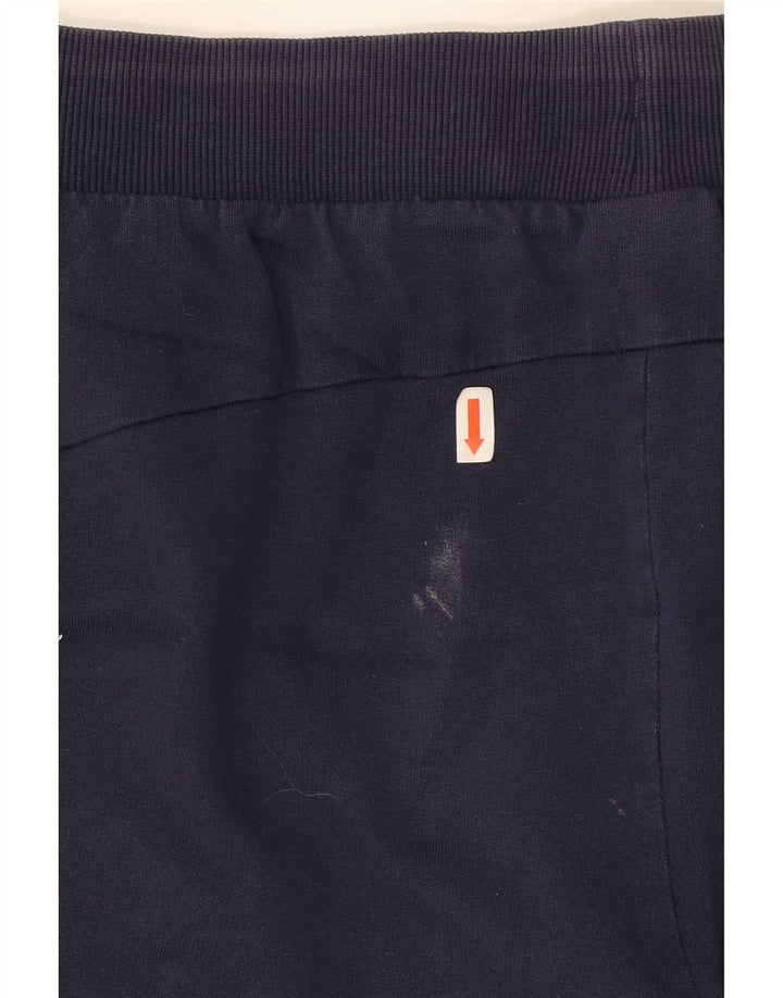 Pantaloni scurți sport grafic Puma pentru bărbați, mici, albastru, bumbac