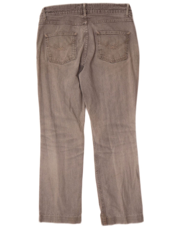 Blugi drepti pentru femei Marks & Spencer UK 12 Medium W30 L26 Bumbac gri