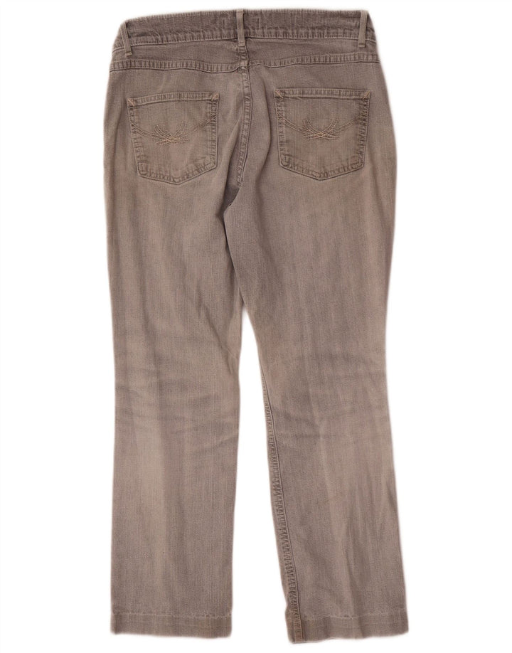 Blugi drepti pentru femei Marks & Spencer UK 12 Medium W30 L26 Bumbac gri