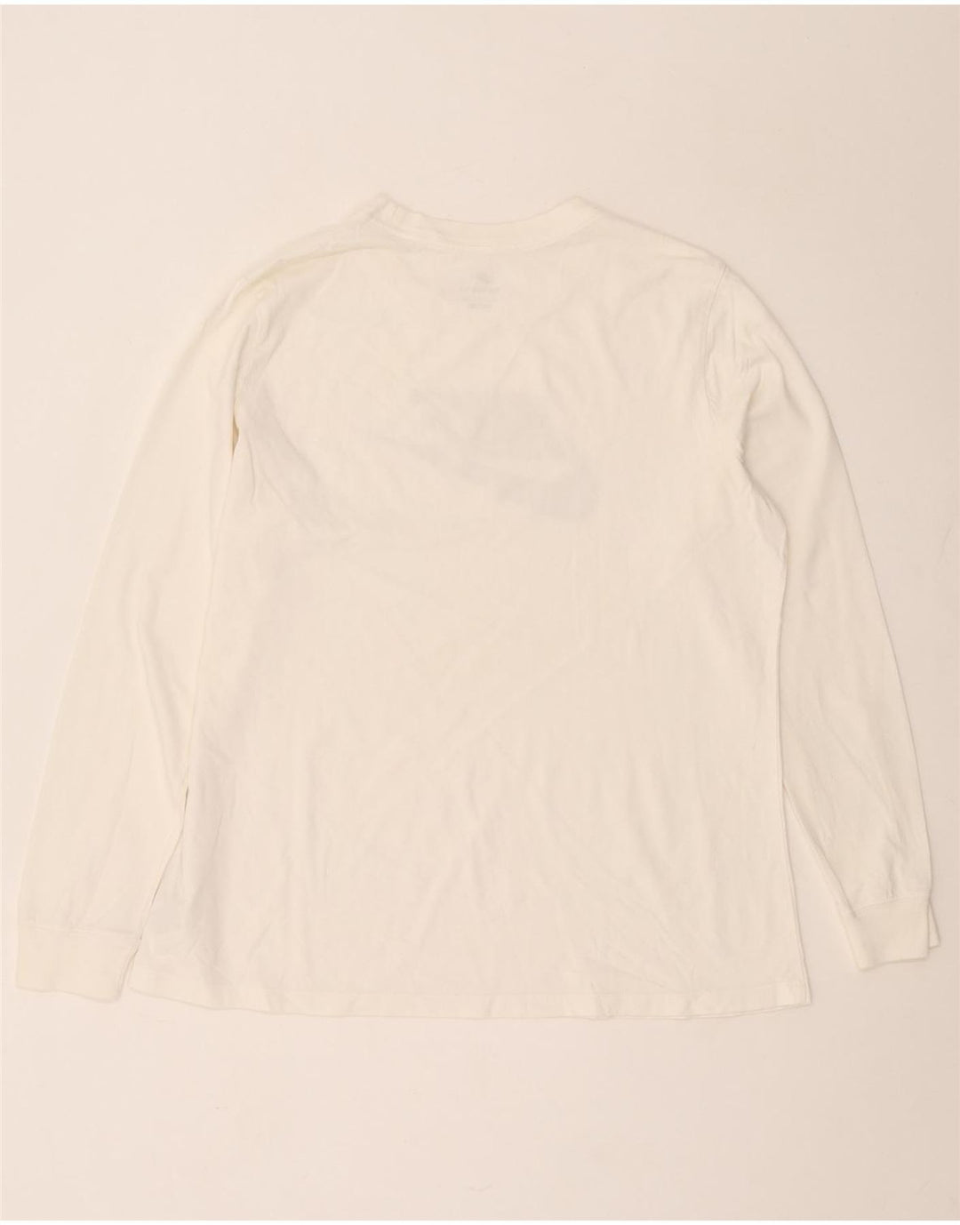 Top grafic pentru bărbați Nike cu mânecă lungă XL, bumbac alb