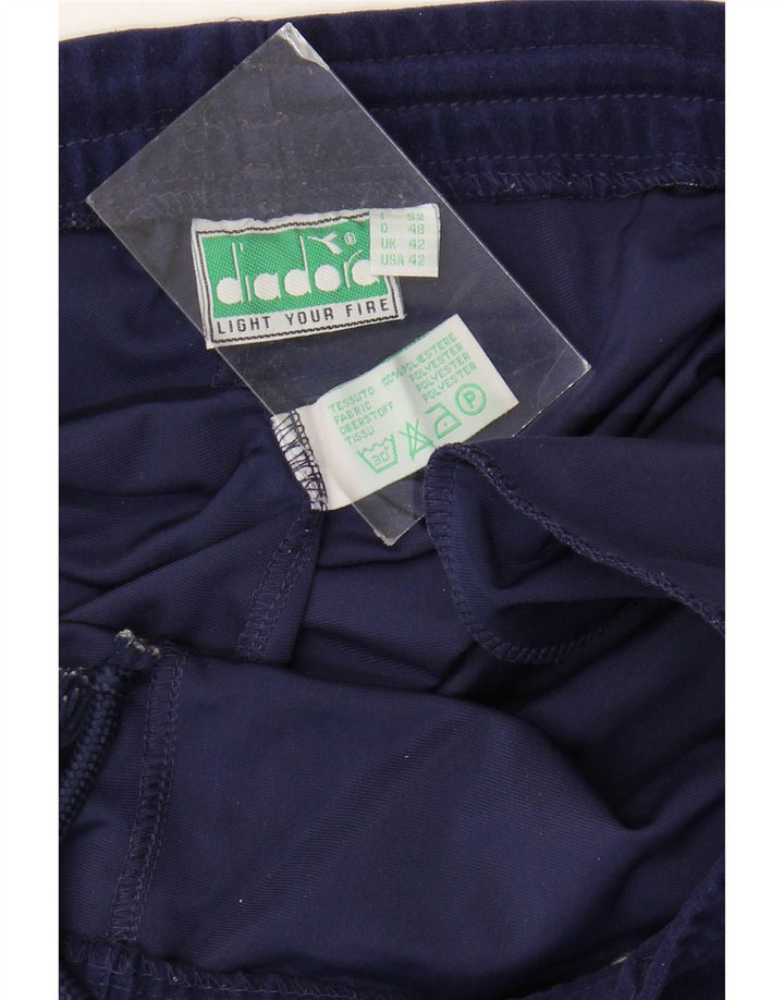 Pantaloni de trening Diadora pentru bărbați 2XL poliester bleumarin