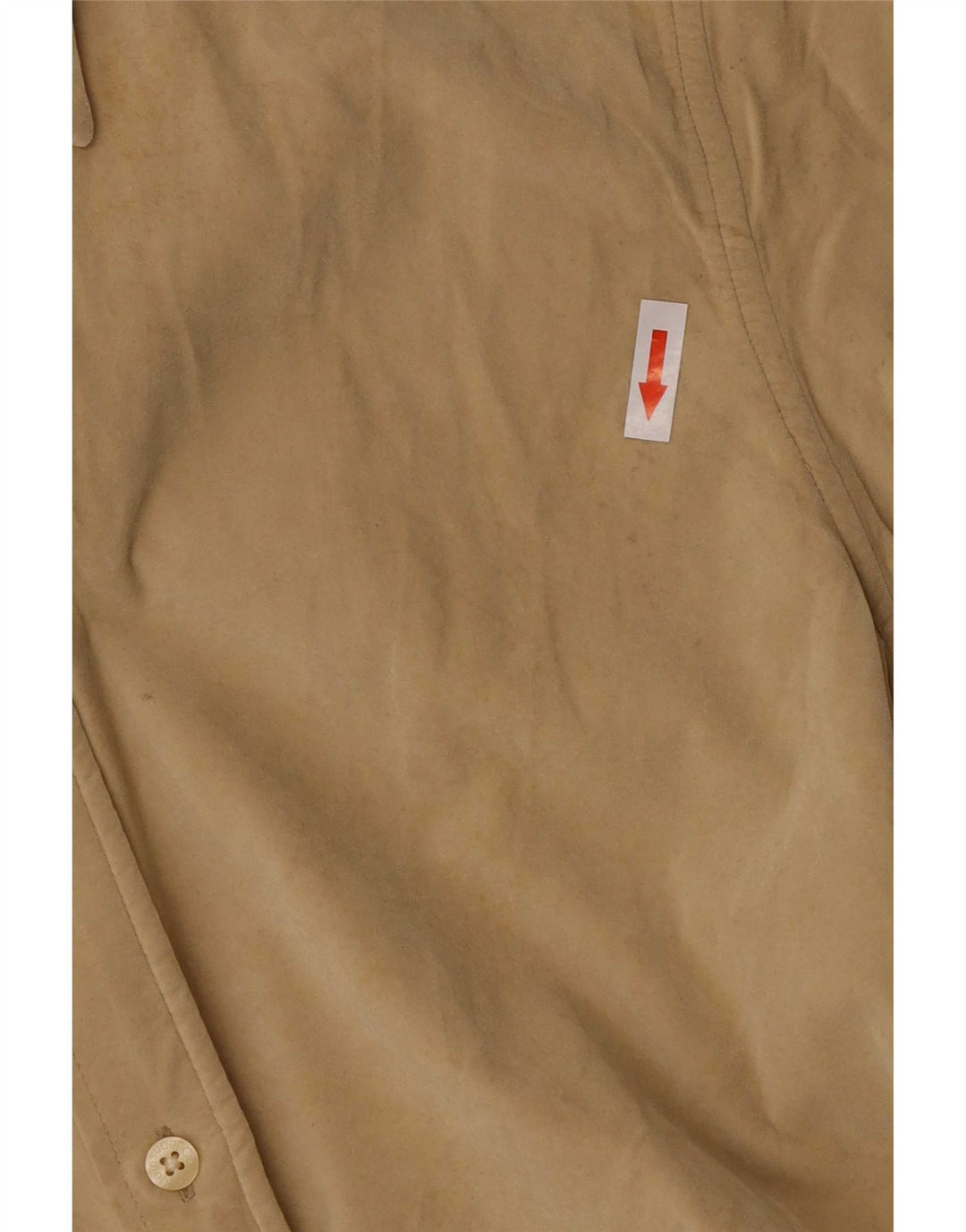 Cămașă pentru bărbați Calvin Klein Jeans, Bej, Viscoză