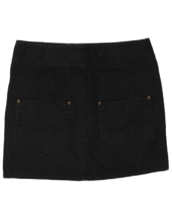 Fusta mini cargo pentru femei Benetton W28 Medium Bleumarin