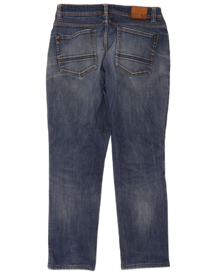 Crew Clothing Blugi drepti pentru bărbați L34 L34 Albastru
