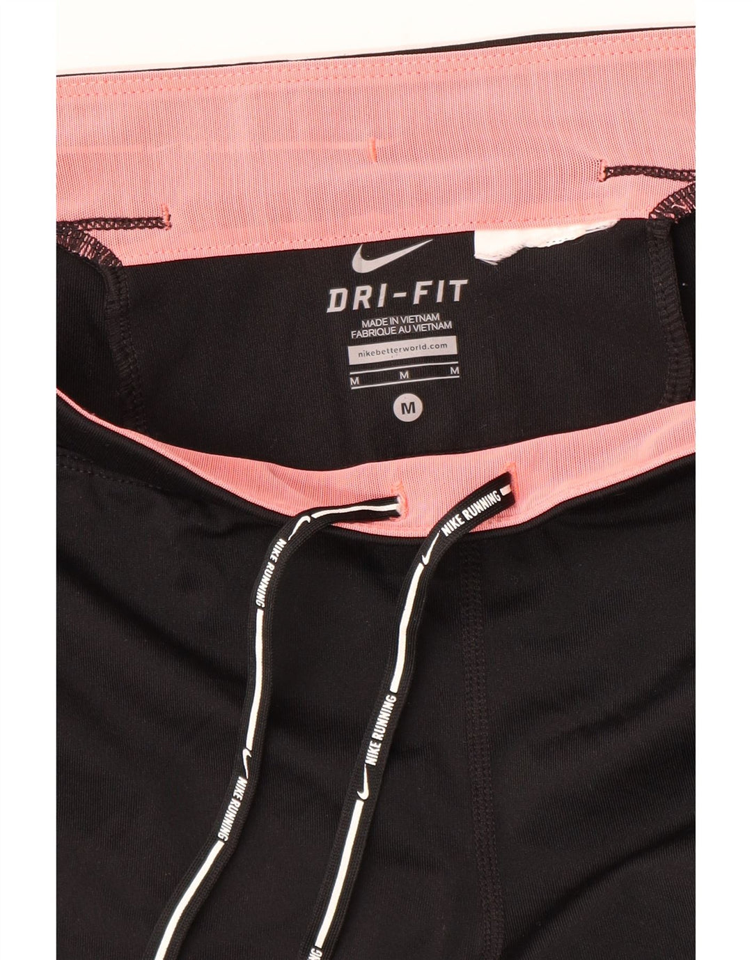 Leggings Nike Dri Fit Capri pentru femei UK 14 Medium Black Colorblock
