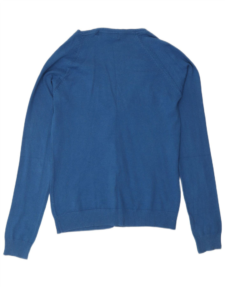 Pulover cardigan pentru femei Zara UK 14 Large Blue