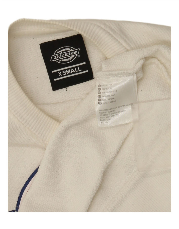 Pulover grafic pentru bărbați Dickies XS Bumbac alb