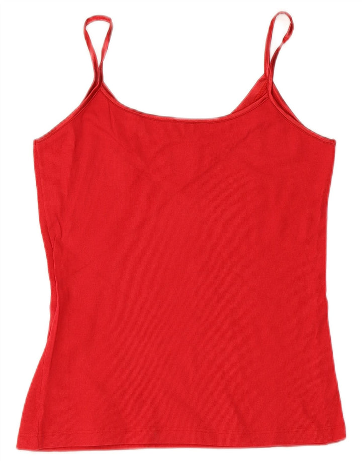 Top camis pentru femei Lotto UK 18 XL bumbac roșu