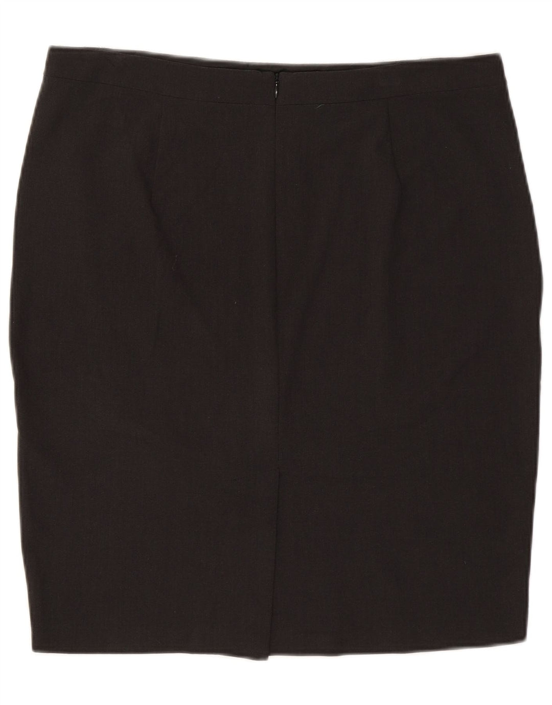 Fusta creion pentru femei Marks & Spencer UK 16 mare W34 poliester gri