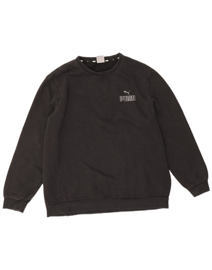 Pulover pentru bărbați Puma Jumper XL bumbac negru